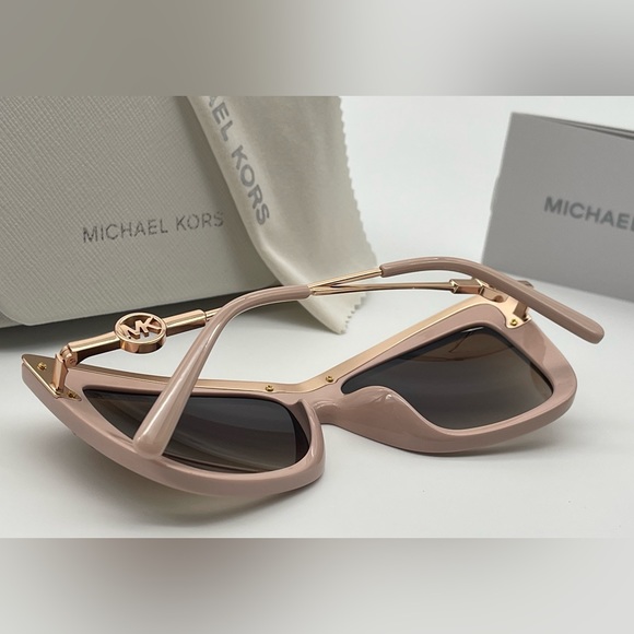 Michael Kors Pink Crystal Cat Eye Sunglasses - Picture 12 of 16